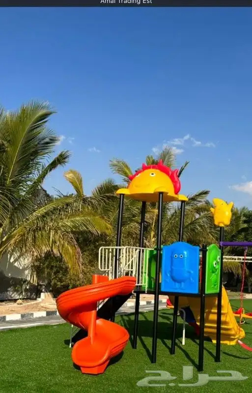 العاب المراجيح وألعاب الترفيه للكبار والصغار جديد بالكرتون 1