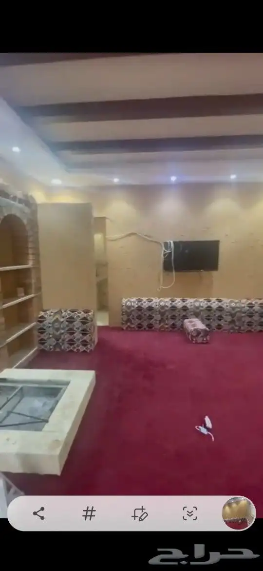 عزاب ثلاث غرف الذيبيه استراحه 0