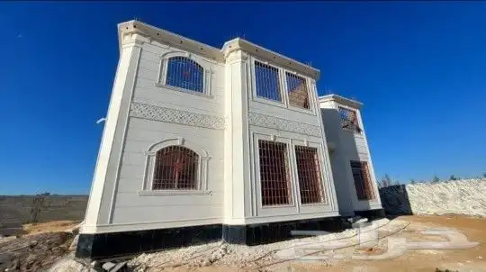 لياسه ملونة تغنيك عن الحجر وديكورت خرجيه اسمنتيه وبطاح اريض 5