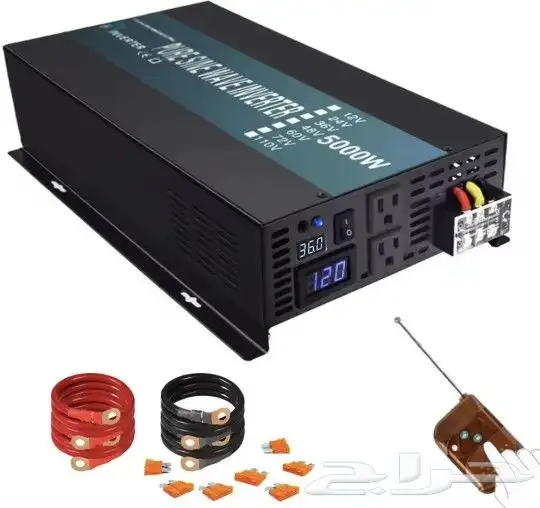 محول بيور 5000 وات صافي نظام 12V 0