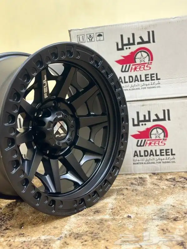 جنوط فيول جيمس و F150 مقاس 17 جديد كرتون 4