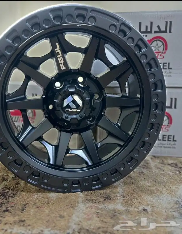 جنوط فيول جيمس و F150 مقاس 17 جديد كرتون 6