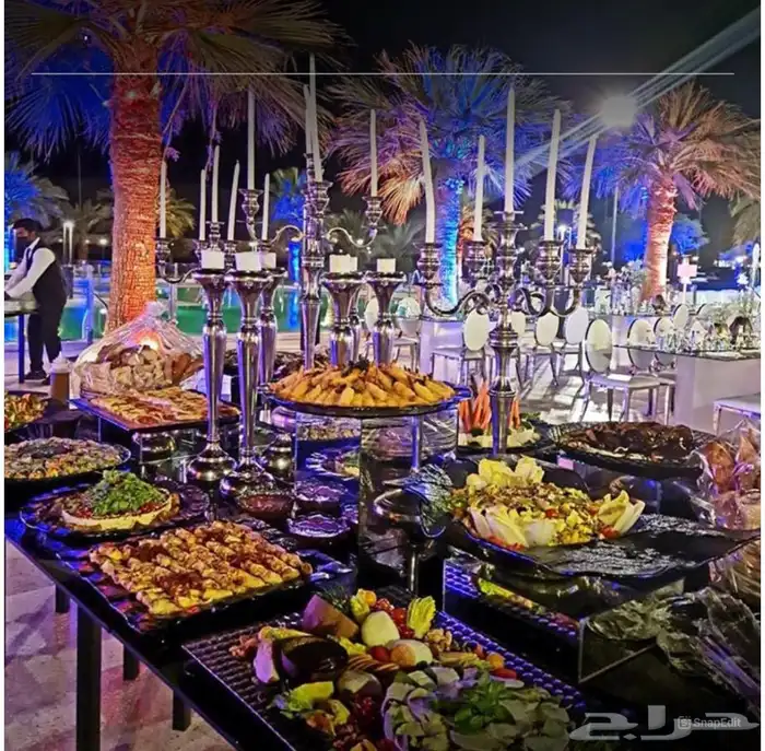 تنظيم بوفيهات غداء وعشاء وكوفي بريك 0