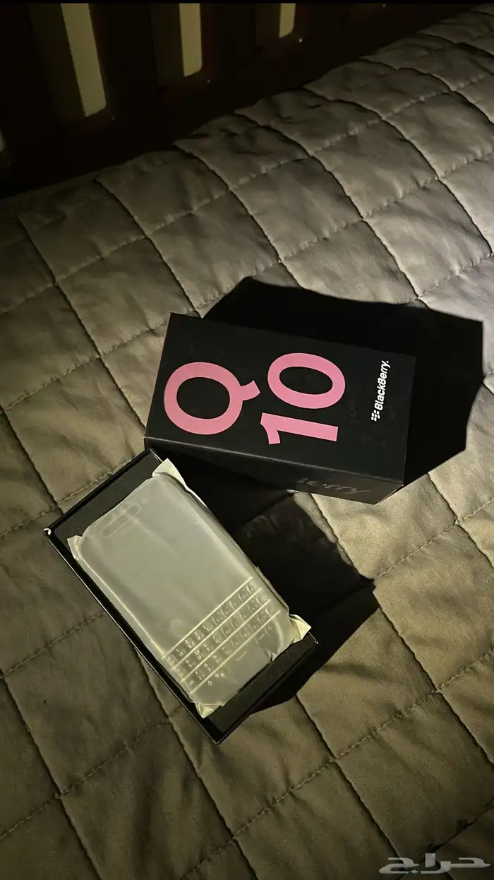 بلاك بيري Q10 جديد بقراطيسه واغراضه 0