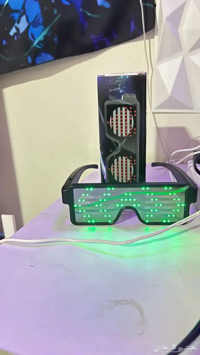 نظارات مضيئه 1