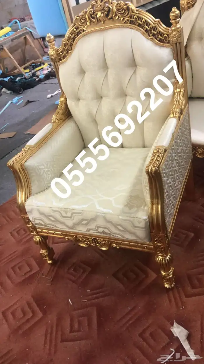 تفصيل كنب قاعةأفراح كنب ملكي مجالس فخمه قصور شاليهات كافيهات 24