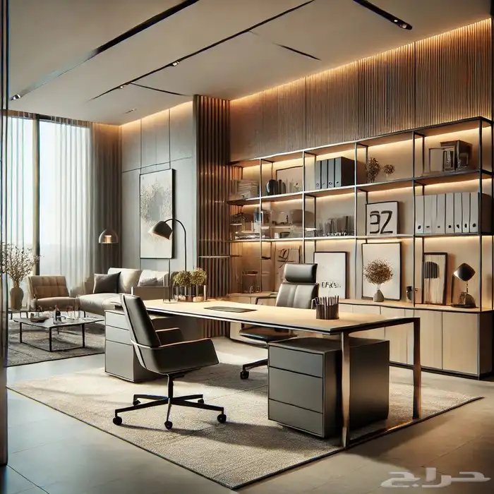 ديكورات خشبية ومعدنية تصميم وتنفيذ 22