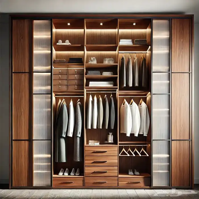 ديكورات خشبية ومعدنية تصميم وتنفيذ 39