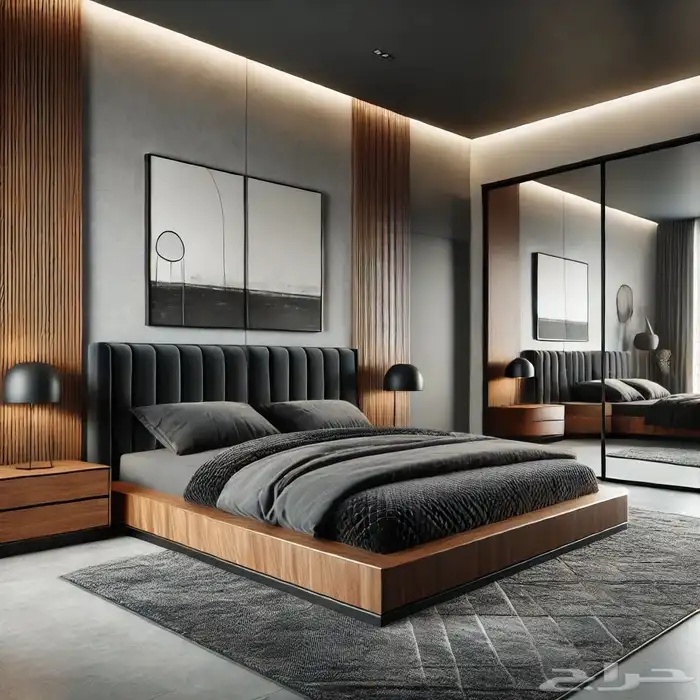 ديكورات خشبية ومعدنية تصميم وتنفيذ 3