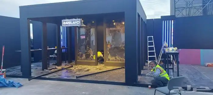 بوثات معارض تصميم وتنفيذ دربزين ابواب 4