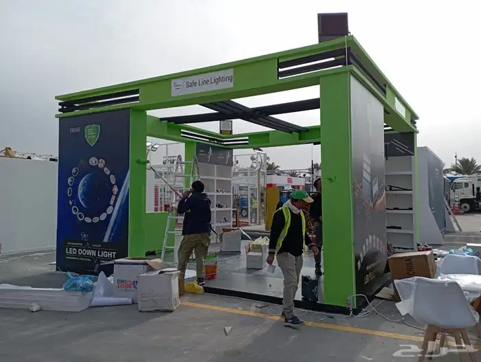 بوثات معارض تصميم وتنفيذ دربزين ابواب 9