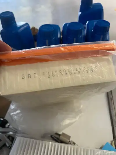 سفون زيت وفلاتر هواء امباو GAC mepow2023-2025 7