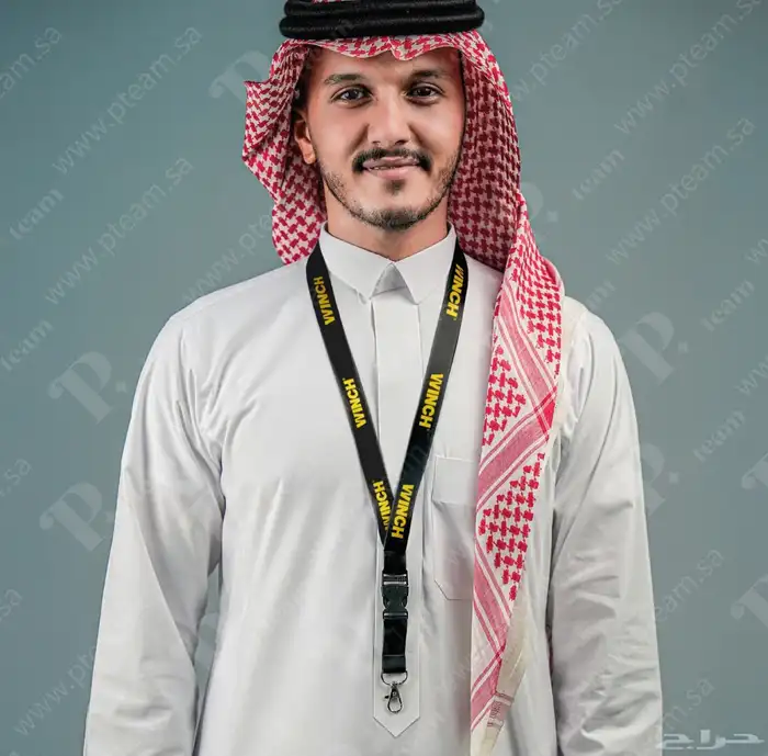طباعة حبل بطائق ( لانيارد ) طباعة شعار على حامل بطائق 0