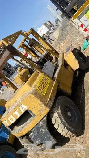 رافعه تويوتا للبيع خمسه طن ديزل قير عادي 4