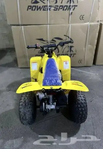 دباب رام 50cc تايواني 4 كفرات لون اصفر 1