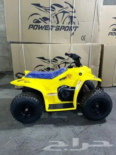 دباب رام 50cc تايواني 4 كفرات لون اصفر 2