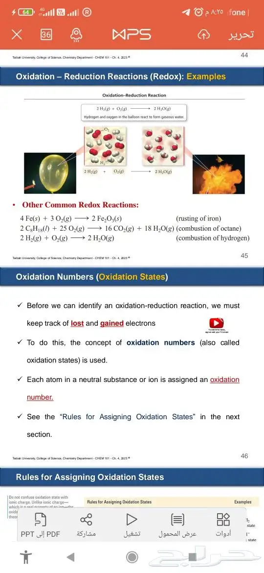 معلم كيمياء للمرحلة الثانوية و الجامعة والسنه التحضيرية 1