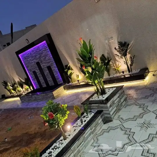 تنسيق حدائق حديثه 9