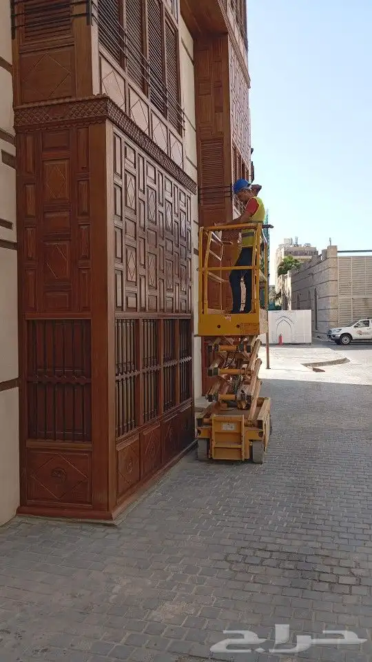 سيزرلفت مانلفت كهرباء وديزل للايجار في البلد روافع شوكية 3