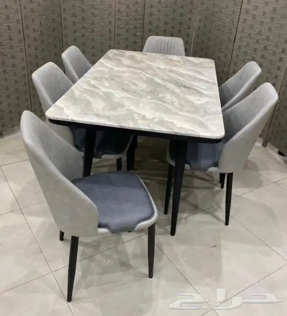 طاولات طعام مودرن باشكال عصرية وأسعار مميزة 31