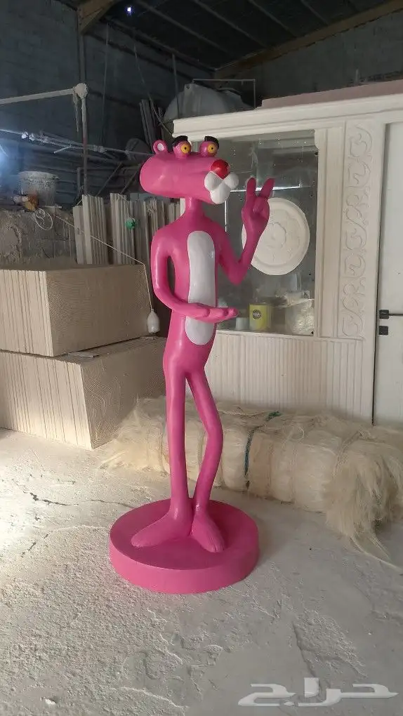 مجسمات فايبر جلاس شخصيات كرتونية وتجسيم الرسوم المتحركة 1