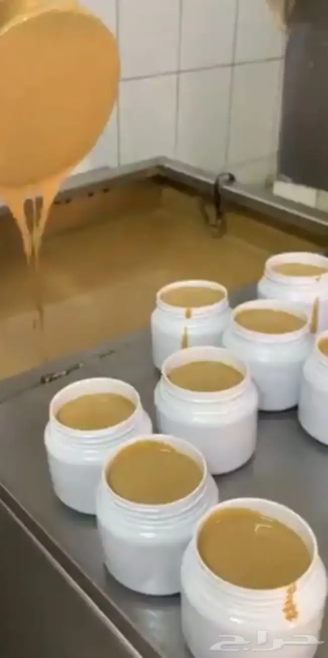 طحينة السمسم لتمر طازه من المعصره 0