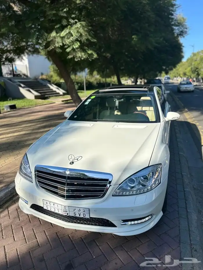 مرسيدس S350 2008 مرهم 2013 2
