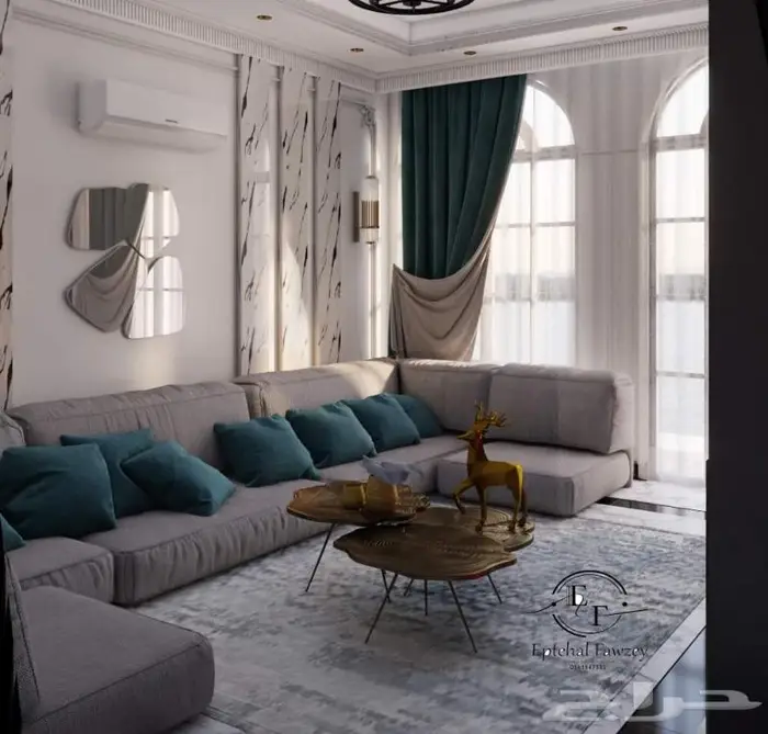 تصميم ديكور داخلي وخارجي بأسعار مناسبة جدا 25