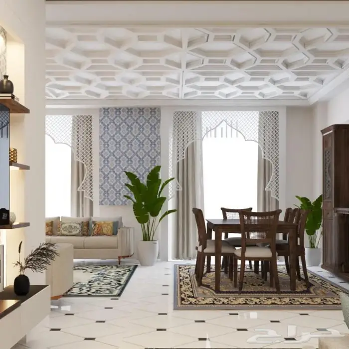 تصميم ديكور داخلي وخارجي بأسعار مناسبة جدا 5