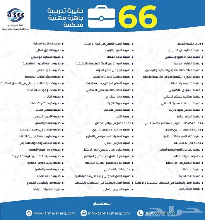 متجر حقائب تدريبية حقيبة تدريب متكاملة 1