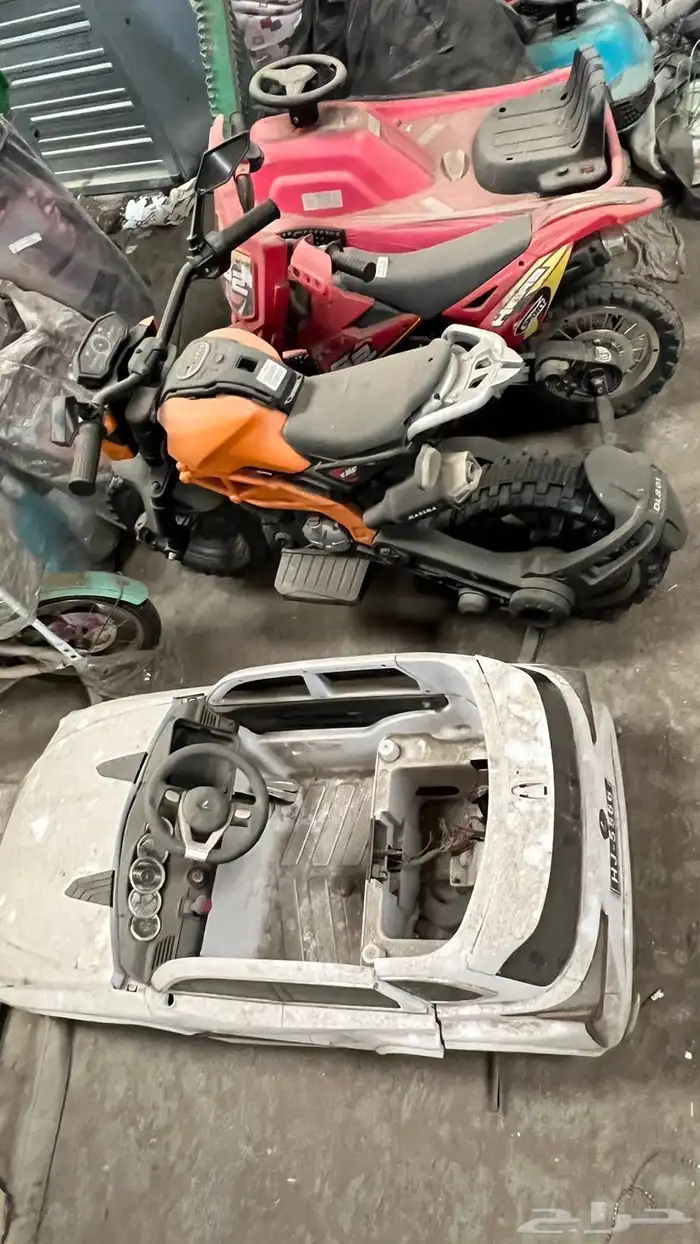 سياكل وسيارات كهربائيه للاطفال 4