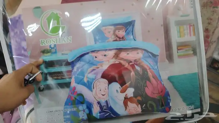 سرير حديد سرير قابل للطي تسفيط مرتبه مخده مفرش لحاف 21