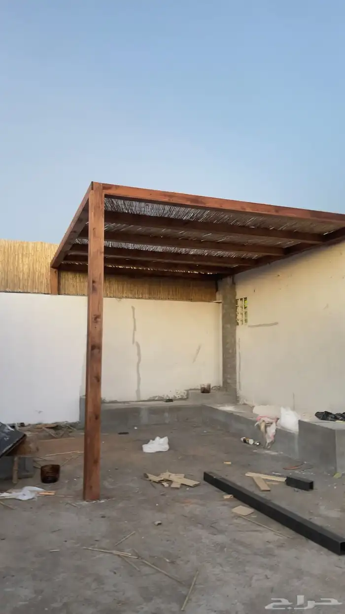 مظلات بامبو وخيزران وقش وسعف 15