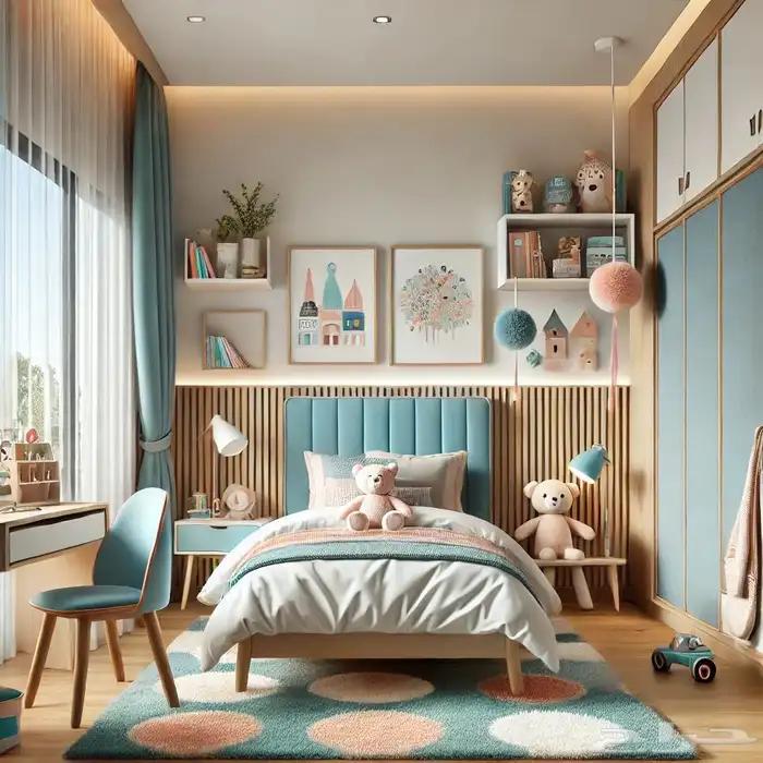 غرفة نوم طفلك تصميم مميز يلهم خياله ويريحك 7