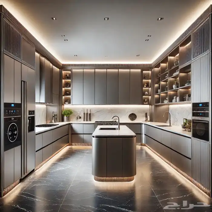 مطبخك تصميم خشبي فاخر يلبي ذوقك ويصنع لحظاتك 0