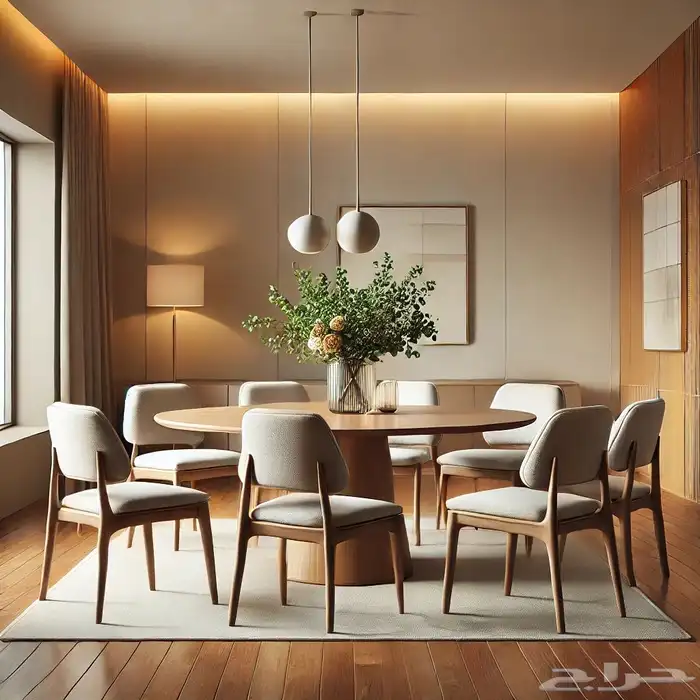 طاولة طعامك تصميم فاخر يليق بضيافتك 7