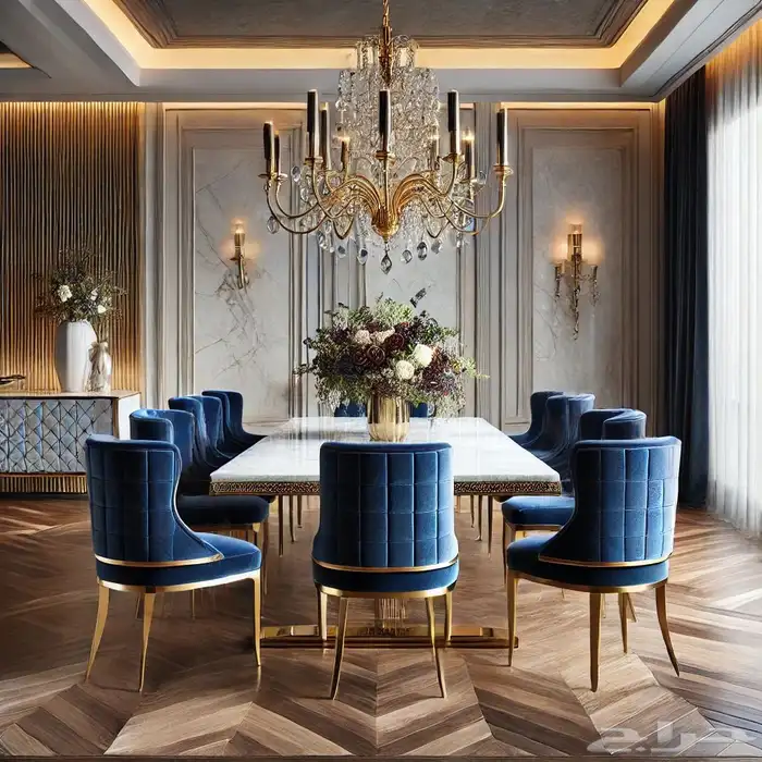 طاولة طعامك تصميم فاخر يليق بضيافتك 5