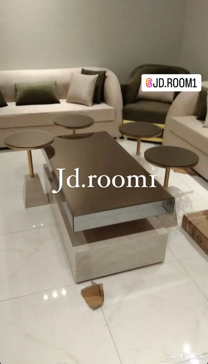 طاولات مرايا و زجاج 99