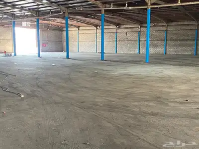مستودع بمبنى إداري للايجار بحي النخيل 28