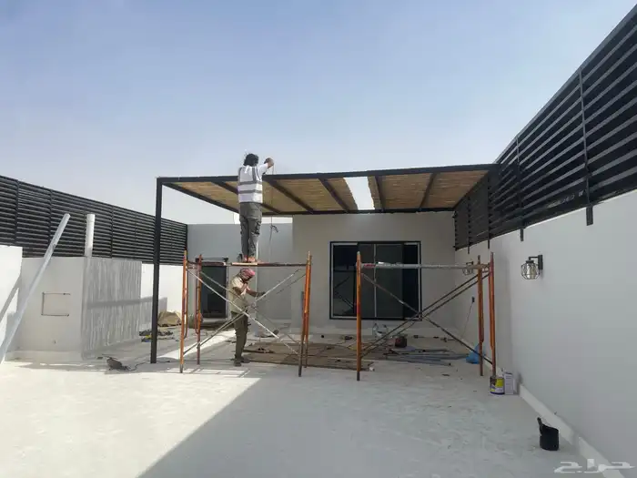 مظلات بامبو وخيزران وقش وسعف 5