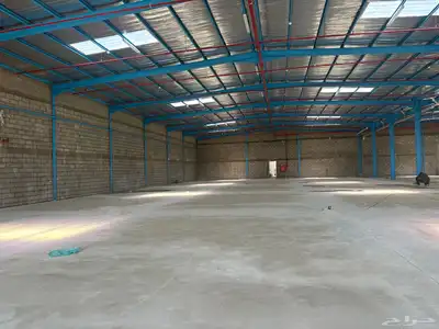مستودع بمبنى إداري للايجار بحي النخيل 19