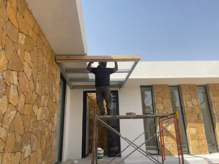 مظلات بامبو وخيزران وقش وسعف 4