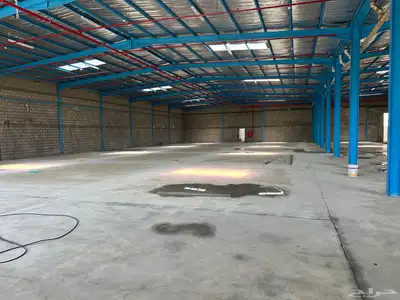 مستودع بمبنى إداري للايجار بحي النخيل 36