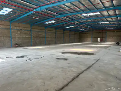 مستودع بمبنى إداري للايجار بحي النخيل 9