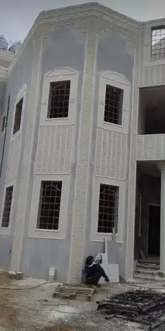ديكورات خارجيه سمنت البيض وبطحا الرياض 5