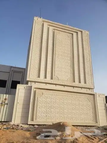 لياسه ملونه وديكورات خارجيه بديل الحجر 6