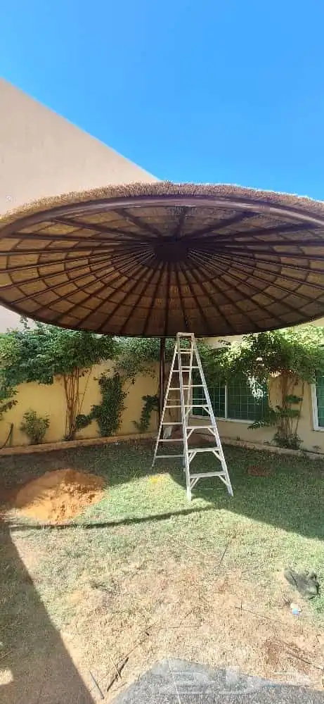 مظلات بامبو وخيزران وقش وسعف 19
