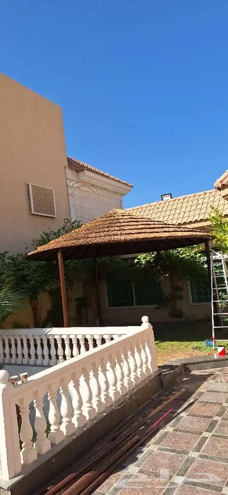 مظلات بامبو وخيزران وقش وسعف 20