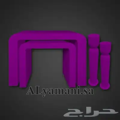 طاولات مدخل استقبال مقوس مع ستاند مبخرة متعددة الألوان 7