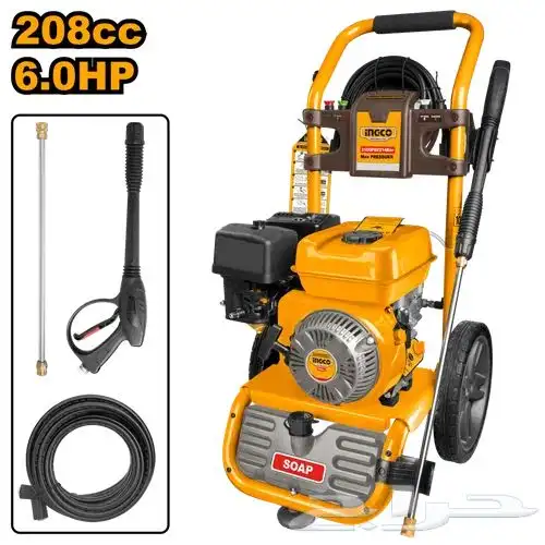 مكينة غسيل بنزين 214 بار Gasoline Pressure Washer 0